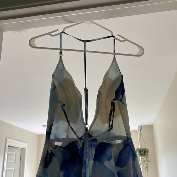 Tiger mist deep plunge romper - Picture 4 of 4